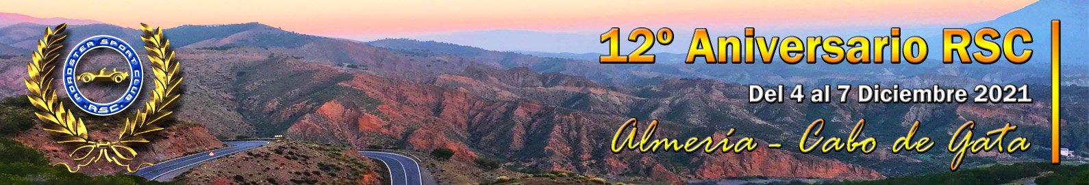 12 Aniversario: 12 Aniverseario RSC - Almería Cabo de Gata